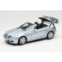 Масштабна модель Mercedes SLK R171 2004 Silverblue Metallic Minichamps 1/18