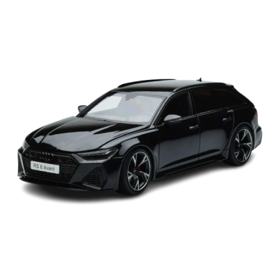 Масштабна модель Audi RS6 C8 2021 Black Kilo Works 1/18