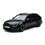 Масштабна модель Audi RS6 C8 2021 Black Kilo Works 1/18