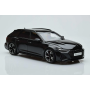 Масштабна модель Audi RS6 C8 2021 Black Kilo Works 1/18