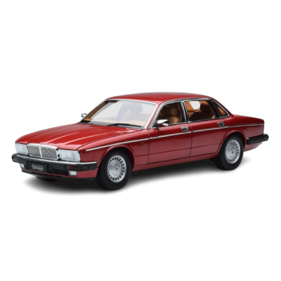 Масштабна модель Jaguar XJ6 XJ40 1986 Flamenco Red Almost Real 1/18