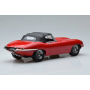 Масштабна модель Jaguar E-Type Spider Series 1 Cabriolet Soft 1961 Top Red KK Scale 1/18