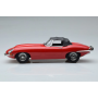 Масштабна модель Jaguar E-Type Spider Series 1 Cabriolet Soft 1961 Top Red KK Scale 1/18