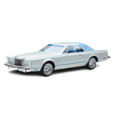 Масштабна модель Lincoln Continental Mark V 1977 Silver MCG 1/18