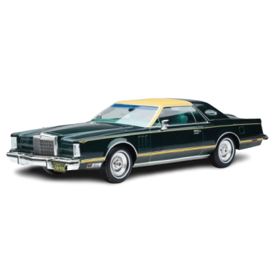 Масштабна модель Lincoln Continental Mark V 1977 Dark Green MCG 1/18