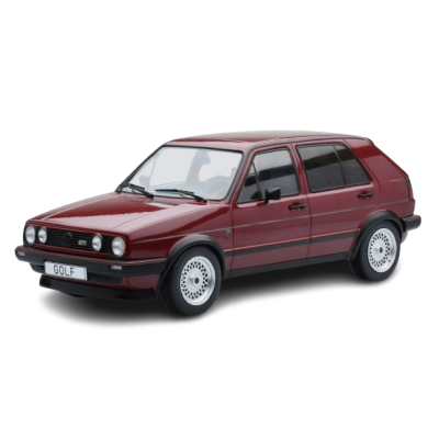 Масштабна модель VW Volkswagen Golf 2 GTI 1984 Red MCG 1/18