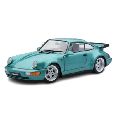 Масштабна модель Porsche 911 964 Turbo 1991 Green Solido 1/18