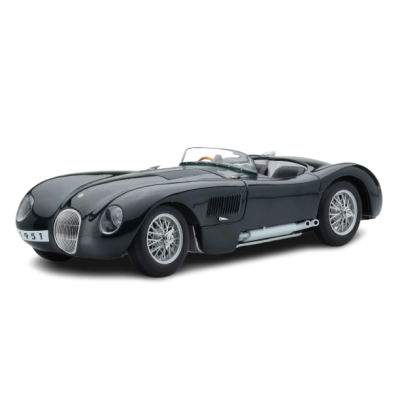 Масштабна модель Jaguar C Type 1951 Green AUTOart 1/18