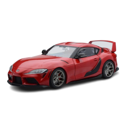 Масштабна модель Toyota GR Supra 2023 Street Fighter Red Solido 1/18