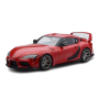 Масштабна модель Toyota GR Supra 2023 Street Fighter Red Solido 1/18