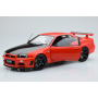 Масштабна модель Nissan Skyline GT-R R34 1999 Red Solido 1/18