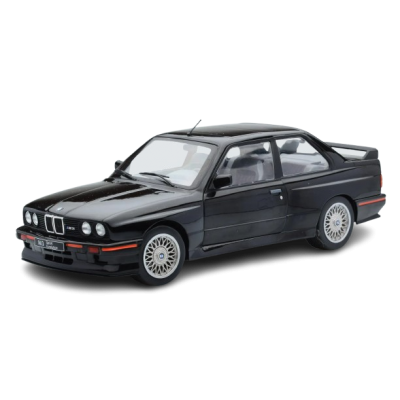 Масштабна модель BMW M3 E30 Sport Evolution Black Solido 1/18