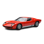 Масштабна модель Lamborghini Miura SV 1971 Red AUTOart 1/18