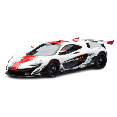 Масштабна модель McLaren P1 GTR Gloss White with Red Stripes AUTOart 1/18