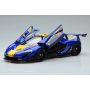 Масштабна модель McLaren P1 GTR Blue with Yellow Stripes AUTOart 1/18