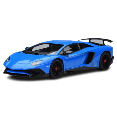 Масштабна модель Lamborghini Aventador LP750-4 SV Blue Autoart 1/18