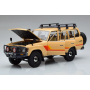 Масштабна модель Toyota Land Cruiser 60 Beige 1980 With Optional Parts Kyosho 1/18