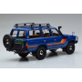 Масштабна модель Toyota Land Cruiser 60 Blue 1980 With Optional Parts Kyosho 1/18