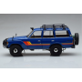 Масштабна модель Toyota Land Cruiser 60 Blue 1980 With Optional Parts Kyosho 1/18