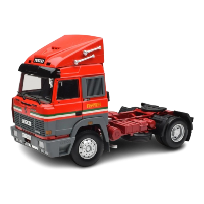 Масштабна модель Iveco Turbostar Scuderia Ferrari Tractor Truck 2- Assi Red Road Kings 1/18