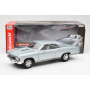 Масштабна модель Chevrolet Chevelle SS Coupe 1966 Blue Grey Metallic Auto World 1/18