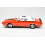 Масштабна модель Dodge Charger R/T 1971 Naranja Blanco Auto World 1/18