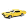 Масштабна модель Mercury Cougar Eliminator Hard Top 1970 Yellow Auto World 1/18