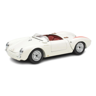 Масштабная модель Porsche 550 A Spider 70 Years Edition White Schuco 1/18