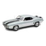 Масштабна модель Chevrolet Camaro Z/28 Coupe 50th Anniversary Silver With Black Stripes ACME 1/18