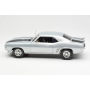 Масштабна модель Chevrolet Camaro Z/28 Coupe 50th Anniversary Silver With Black Stripes ACME 1/18