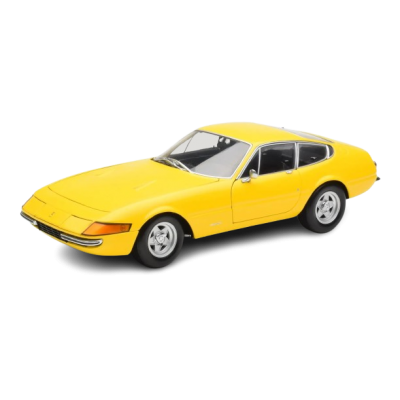 Масштабна модель Ferrari 365 GTB/4 Daytona Yellow Kyosho 1/18