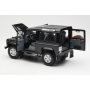 Масштабна модель Land Rover New Defender 90 Santorini Black Metallic Kyosho 1/18