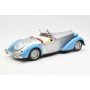 Масштабна модель Audi 225 Front Roadster 1935 Blue Silver CMC 1/18