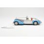 Масштабна модель Audi 225 Front Roadster 1935 Blue Silver CMC 1/18