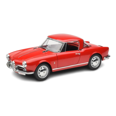 Масштабна модель Alfa Romeo Giulietta 1300 Spider 1957 Red AUTOart 1/18