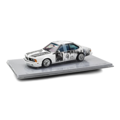 Масштабна модель BMW 635 CSi E24 Art Car Rober Rauschenberg AUTOart 1/18