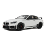 Масштабная модель BMW M2 G87 M Performance 2023 White GT Spirit 1/18