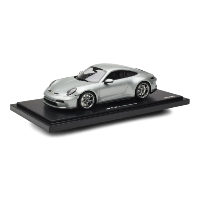 Масштабна модель Porsche 911 992 GT3 Touring 2022 Silver Australian Edition Spark 1/18