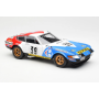 Масштабна модель Ferrari 365 GTB/4 n39 Andruet Lena 24h Le Mans 1972 Kyosho 1/18