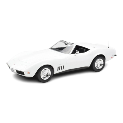 Масштабна модель Chevrolet Corvette Convertible Can Am White Norev 1/18