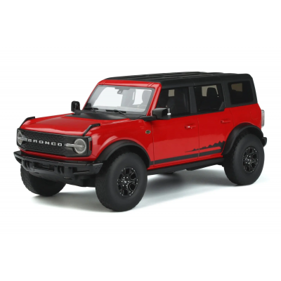 Масштабна модель Ford Bronco 4 Doors Wildtrack Red GT Spirit 1/18