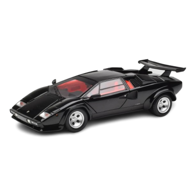 Масштабна модель Lamborghini Countach LP 5000 Quattrovalvole Black Kyosho 1/18