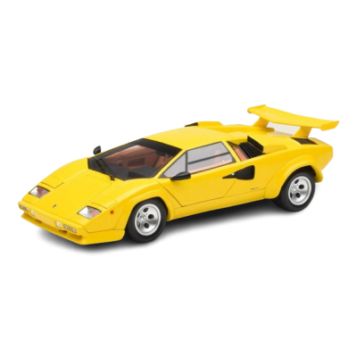 Масштабна модель Lamborghini Countach LP 5000 Quattrovalvole Yellow Kyosho 1/18