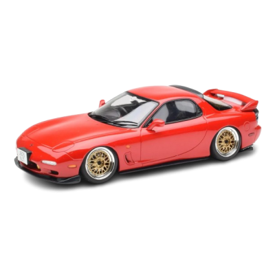 Масштабна модель Mazda RX7 Khyzyl Saleem Red Otto 1/18