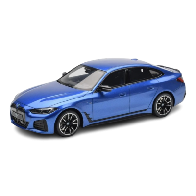 Масштабна модель BMW I4 M50 G26 Blue Otto 1/18