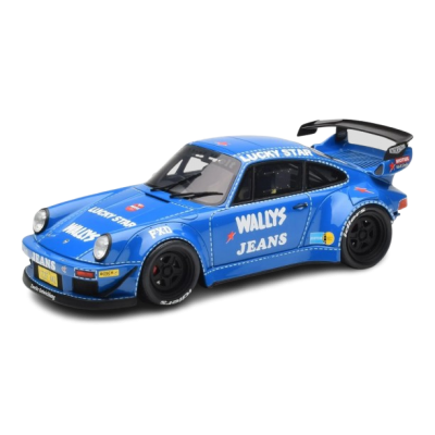 Масштабная модель Porsche 911 964 RWB Osho Arrow Blue GT Spirit 1/18