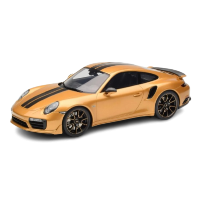 Масштабна модель Porsche 911 991.2 Turbo S Exclusive Gold GT Spirit 1/18