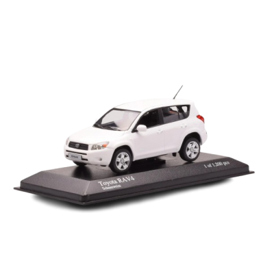 Масштабна модель Toyota RAV4 2006 White Minichamps 1/43