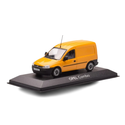 Масштабна модель Opel Combo Van 2002 Yellow Minichamps 1/43