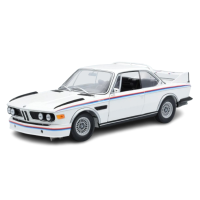 Масштабна модель BMW 3.0 CSL White Dealer Edition Minichamps 1/18